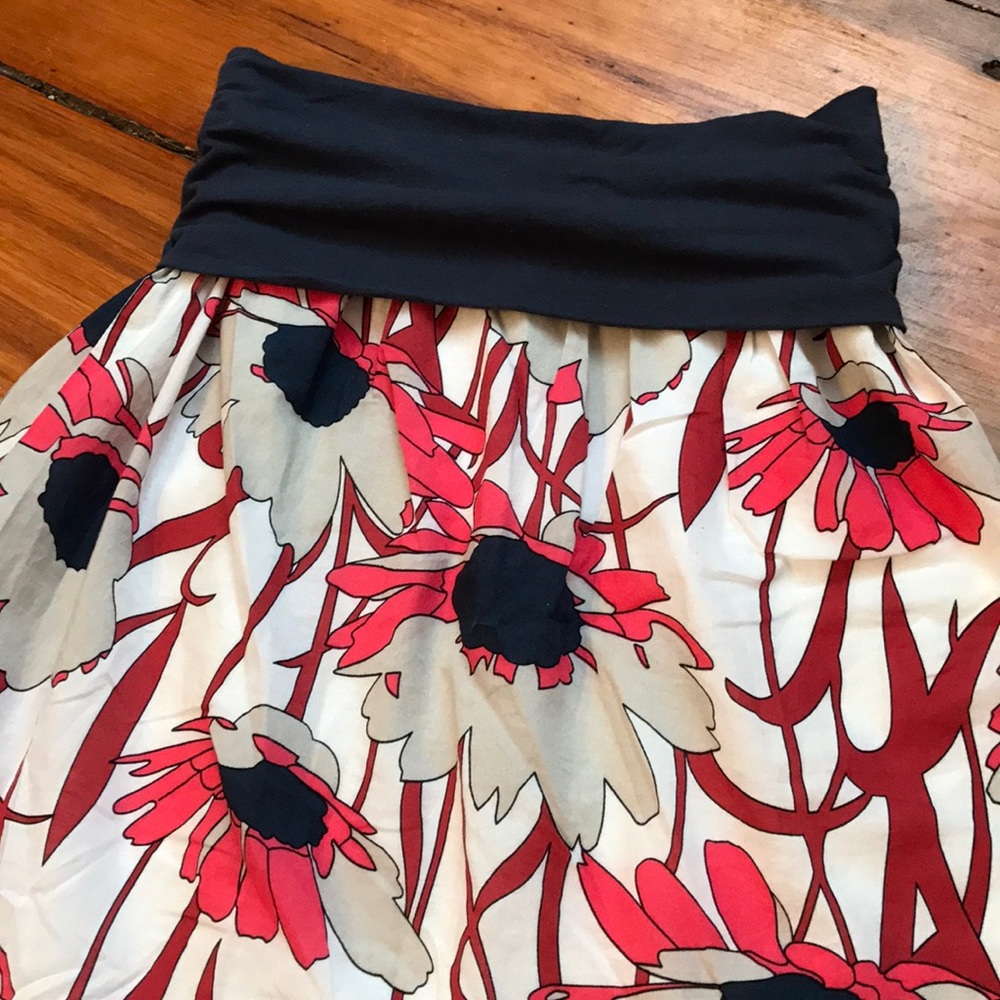 Downeast Basics Floral Skirt